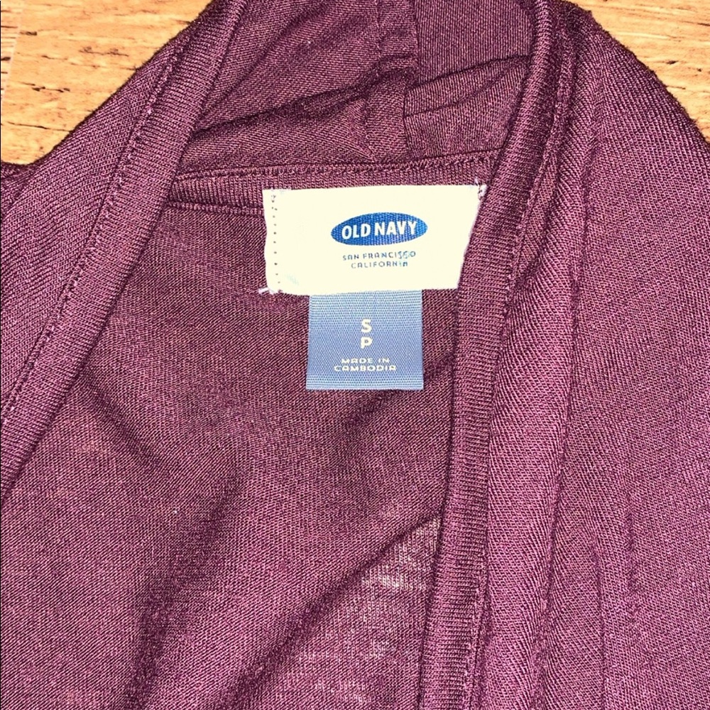 Old navy cardigan size small